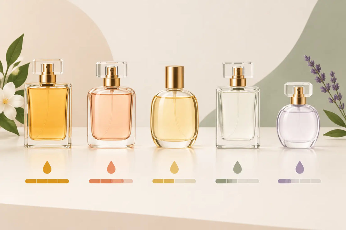 The Guide to Perfume Concentration Levels